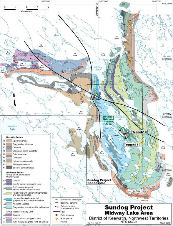 Sundog Project Midway Lake Area